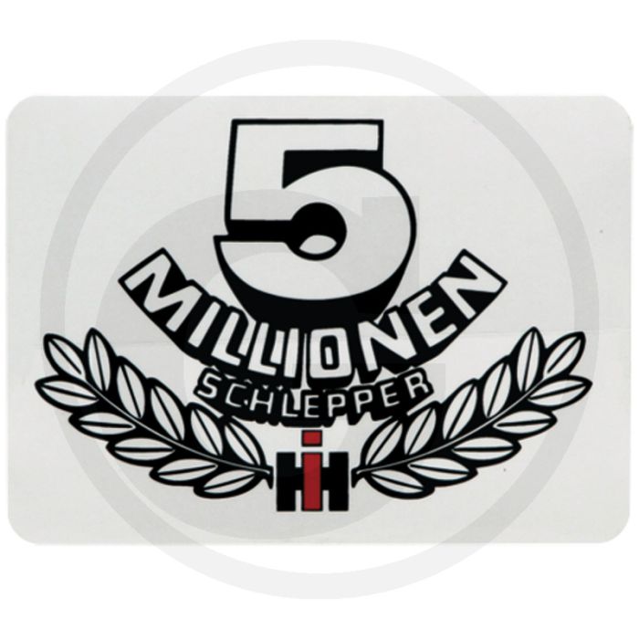 Sticker 5 miljoen (Gold serie)