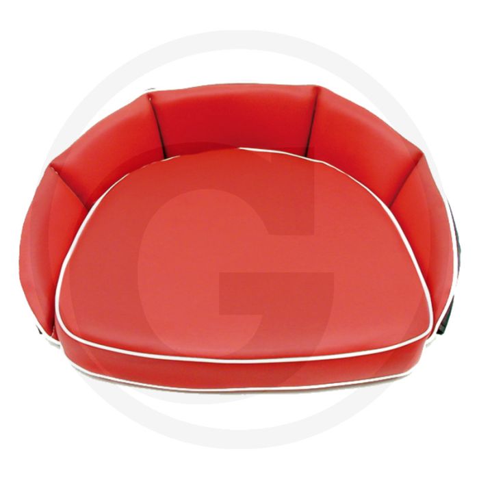 Zitkussen (rood, rugleuninghoogte: 12 cm)
