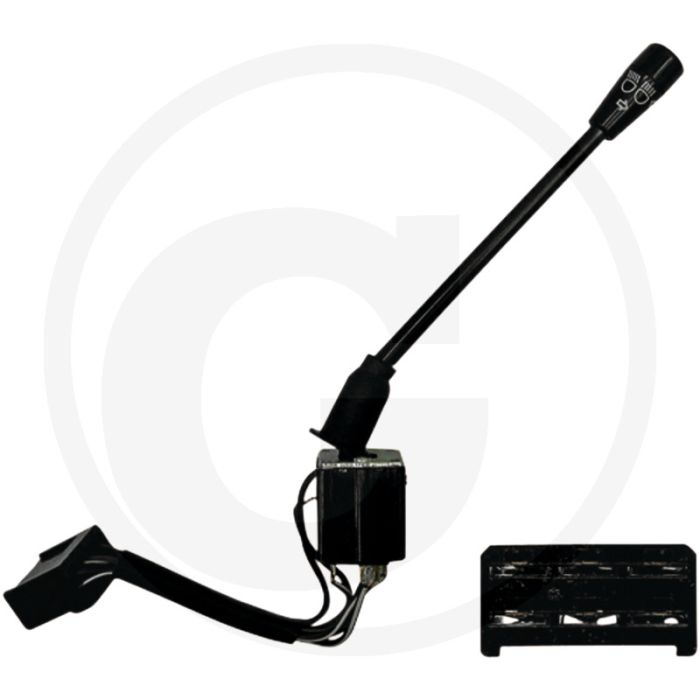 Knipper- en dimlichtschakelaar (hendel,  123 mm lang)