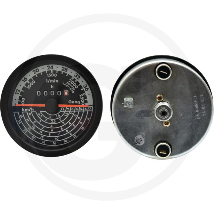 Tractormeter (draairichting rechts, 40 km/h, 8 versnellingen)