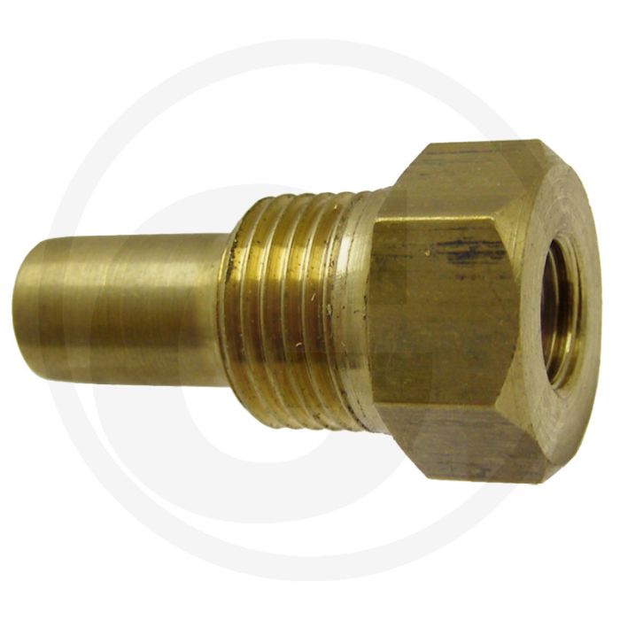 Adapter (draad buiten: 5/8" UNF,  binnen: M 10 x 1)