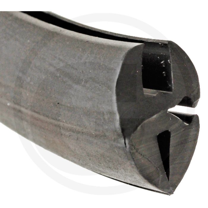 Raamrubber, ruit onder en zijruit - Trac 700-1800, per meter