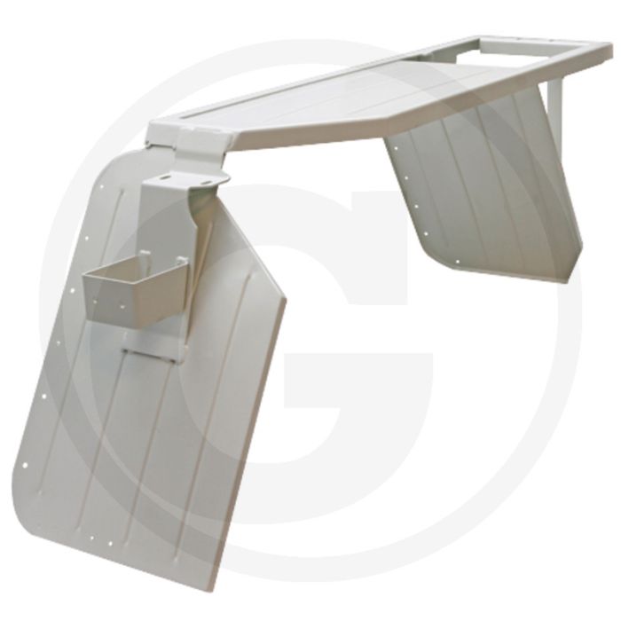 Spatbord Achter links Gegrond, kleur kan afwijken - U 406, U 424, U 427