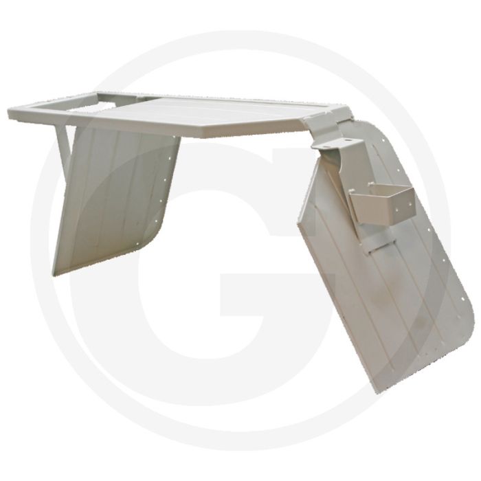 Spatbord Achter rechts Gegrond - U 406, U 424, U 427
