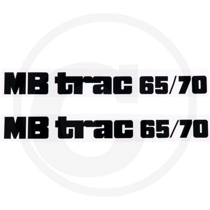 Transferset (motorkap, MB Trac 65/70 links en rechts)