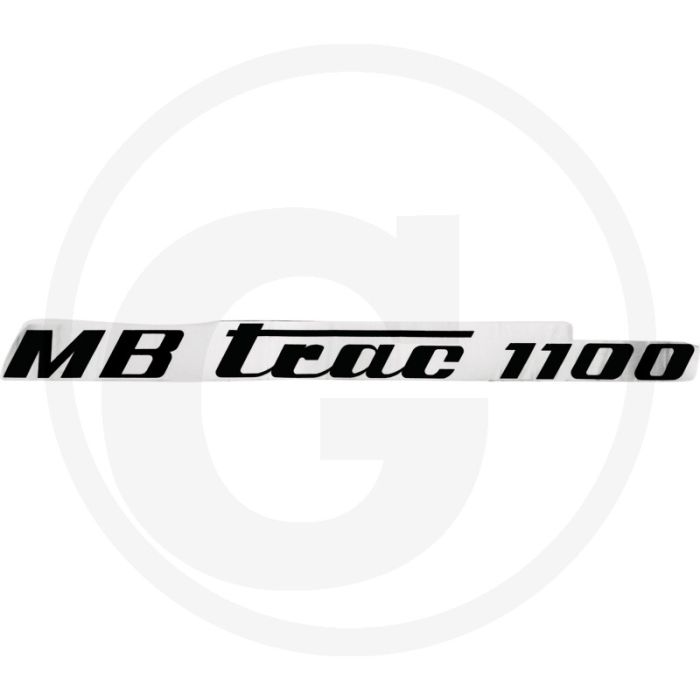 Transferset (MB Trac 1100, zwart, links en rechts)