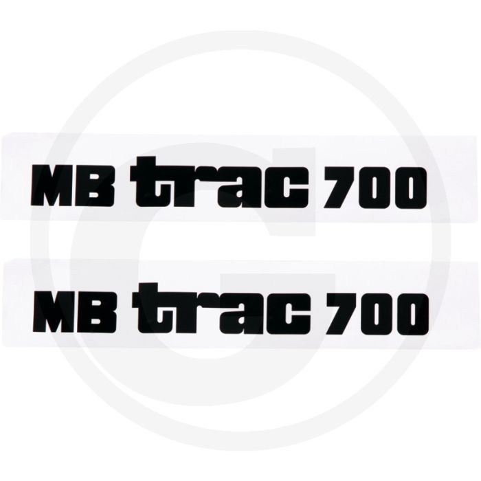 Transferset (motorkap, MB Trac 700 links en rechts,  middenschakeling)