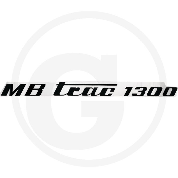 Transferset (MB Trac 1300, zwart, links en rechts)