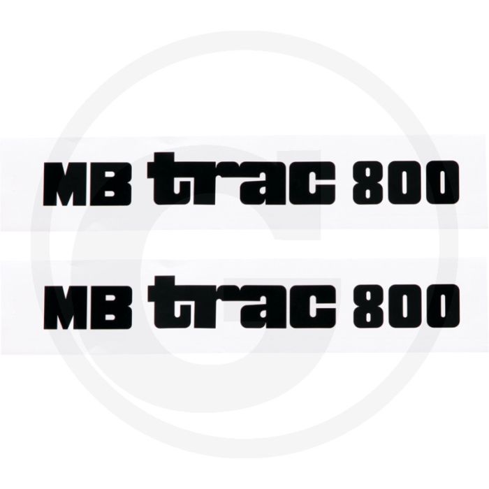 Transferset (motorkap, MB Trac 800 links en rechts,  middenschakeling)