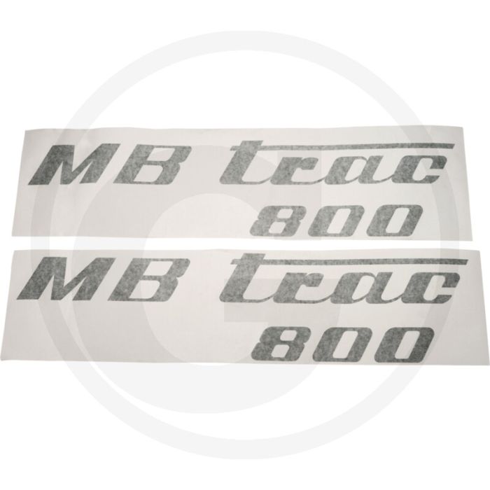 Transferset (MB Trac 800, olijfgroen, links en rechts)