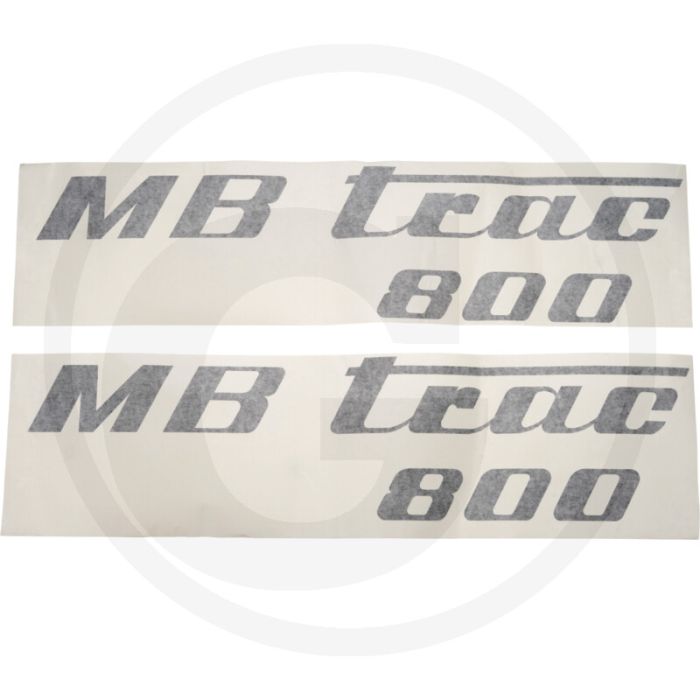 Transferset (MB Trac 800, zwart, links en rechts)