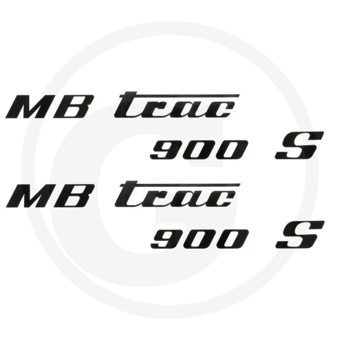 Transferset (Motorkap MB Trac 900 S links en rechts, middenschakeling)