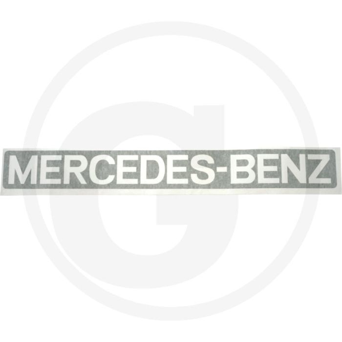Sticker (Mercedes-Benz, cabinedak achter olijfgroen  780 x 90 mm)