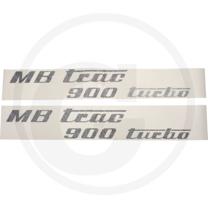 Transferset (MB Trac 900 turbo, zwart, links en rechts)