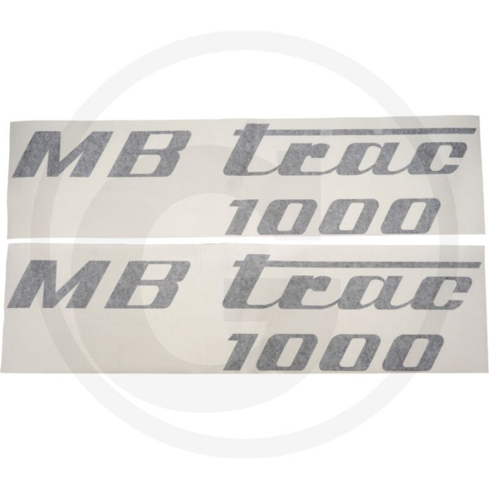 Transferset (MB Trac 1000, zwart, links en rechts)