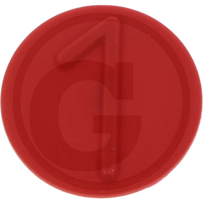 Clip deksel (rood 1)