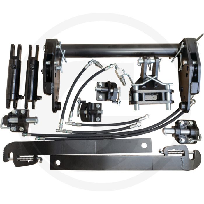 Hydrauliek aan de voorkant (2-cilinder cat. 2 inclusief slangenset)