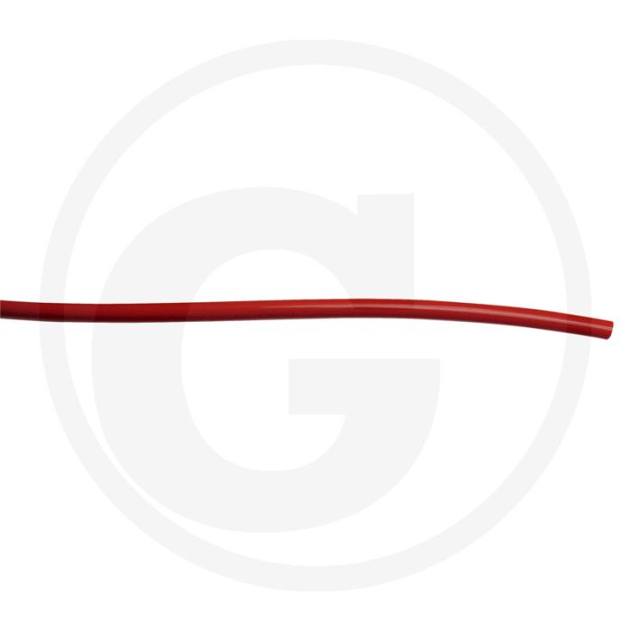 Isoleerkous Rood, Ø: 4 mm, Per meter!