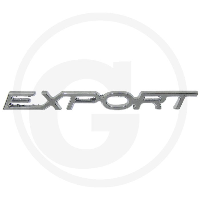 Embleem Chroom passend voor Porsche Diesel 329, 339