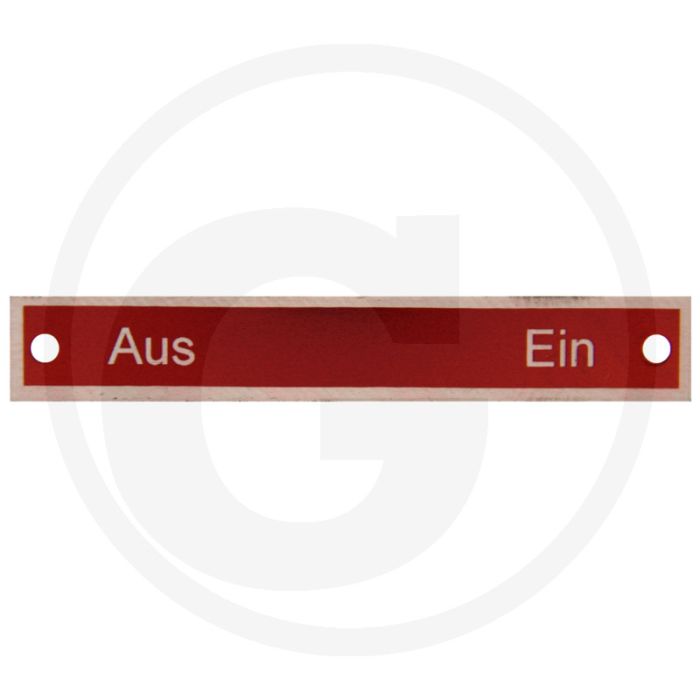 Embleem - voor Porsche Diesel.