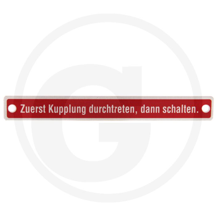 Embleem (bediening aftakas)
