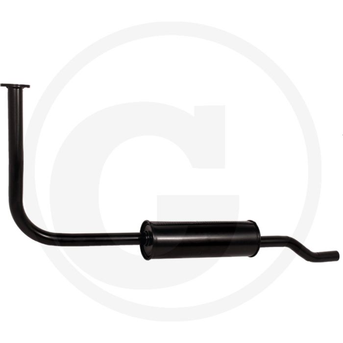 Uitlaatdemper - passend voor Steyr T 180a, T 182