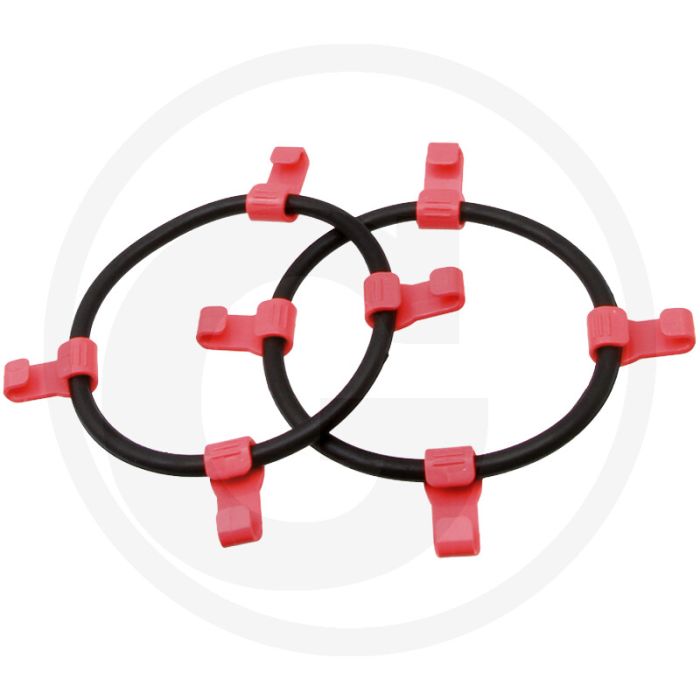 Spanrubber (met PVC haak)