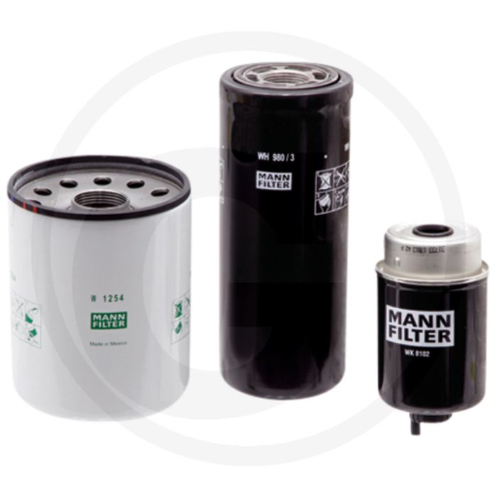 MANN FILTER Filterset (passend voor John Deere)