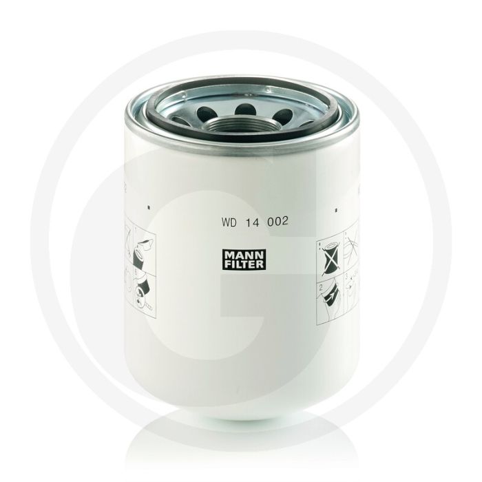 MANN FILTER Hydrauliekoliefilter - Buiten-Ø:137mm, Binnen-Ø:101mm, Hoogte:176mm
