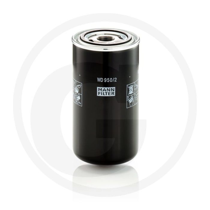 MANN FILTER Hydrauliek- / transmissieoliefilter - Buiten-Ø:93mm, Binnen-Ø:62mm, Hoogte:172mm