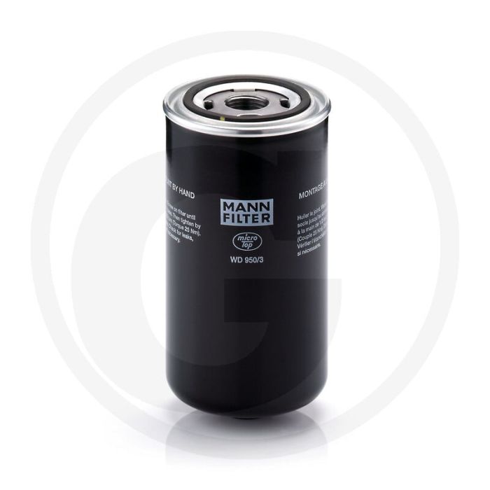 MANN FILTER Hydrauliek- / transmissieoliefilter - Buiten-Ø: 93mm, Hoogte: 172mm