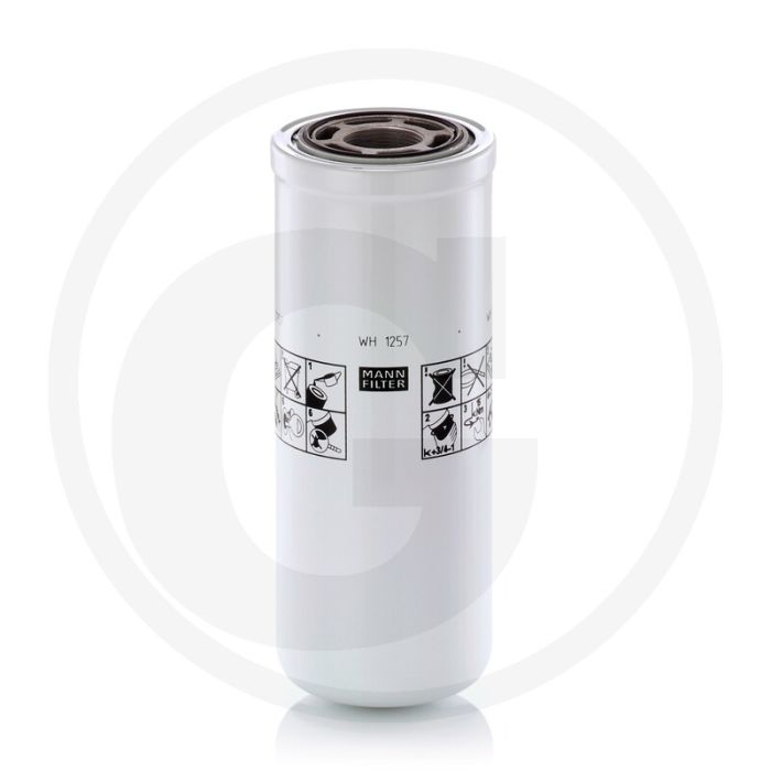 MANN FILTER Motoroliefilter WH1257/5 Ø116x296mm
