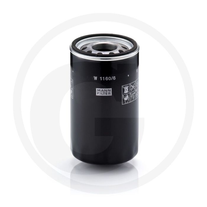 MANN FILTER Motoroliefilter - Buiten-Ø:108mm, Binnen-Ø:102mm, Hoogte:179mm