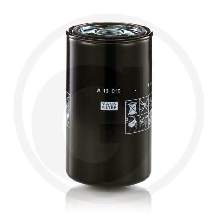 MANN FILTER Oliefilter - Buiten-Ø:129mm, H:228mm, Draad:G 1 1/4