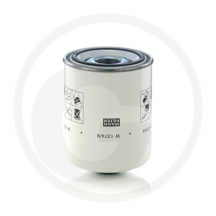MANN FILTER Motoroliefilter - Buiten-Ø:136mm, Binnen-Ø:100mm