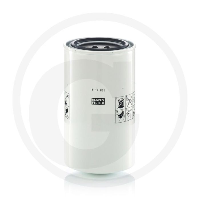 MANN FILTER Hydrauliekoliefilter - Buiten-Ø:136mm, Binnen-Ø:100mm, Hoogte:243mm