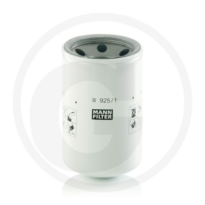 MANN FILTER Oliefilter - Buiten-Ø: 93mm, Hoogte: 132mm