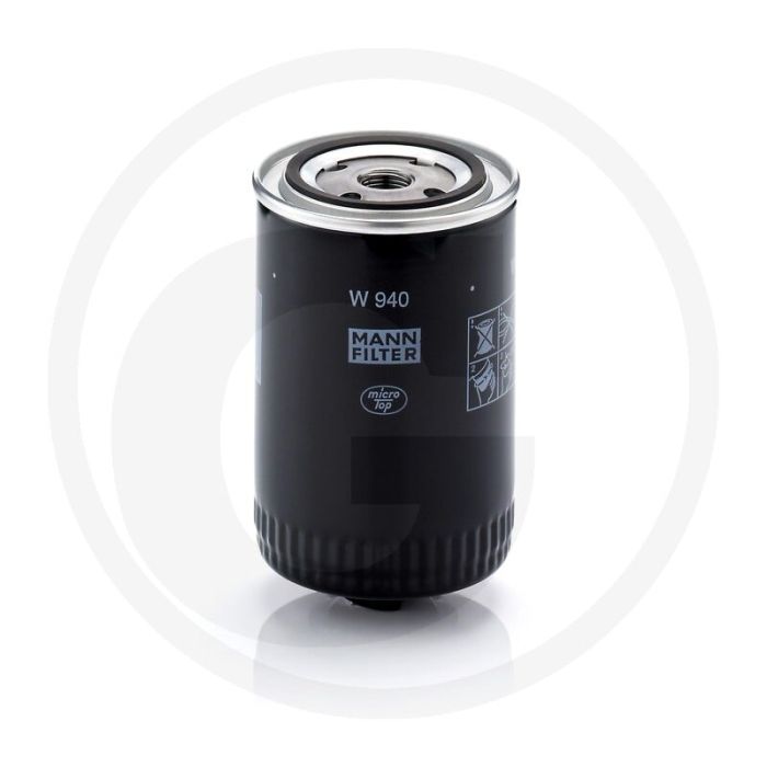 MANN FILTER Motoroliefilter - Buiten-Ø: 93mm, Binnen-Ø: 62mm, Hoogte: 142mm