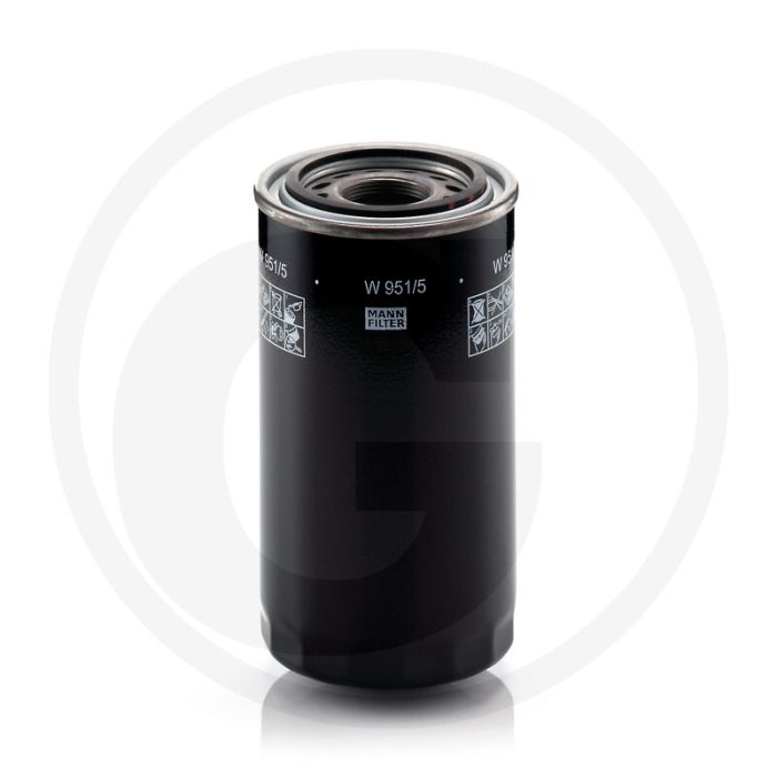 MANN FILTER Hydrauliek- / transmissieoliefilter - A:93mm B:62mm C:72mm D:M33X1.5