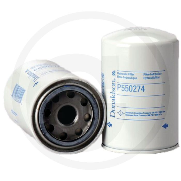 Donaldson Hydrauliekoliefilter - Opschroeven, Maas, Ø94,5mm, L146.3mm, P550274, 150µm.