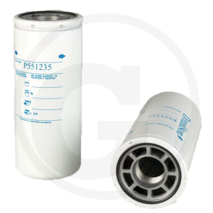 Donaldson Hydrauliekoliefilter P551235 - Opschroeven, 98mm Ø, 241.3mm L, John Deere AT147496