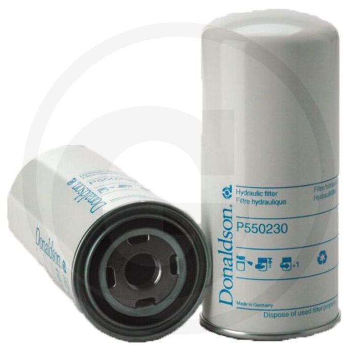Donaldson Hydrauliekoliefilter, Opschroeven, 93mm Ø, 213mm L, 25 bar, Beta 1000: 50µm