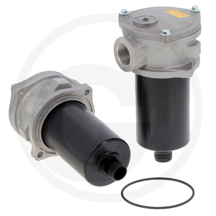 HIFI Hydraulikfilter - Buiten-Ø 134mm, Hoogte 227mm, Draad 1" BSP
