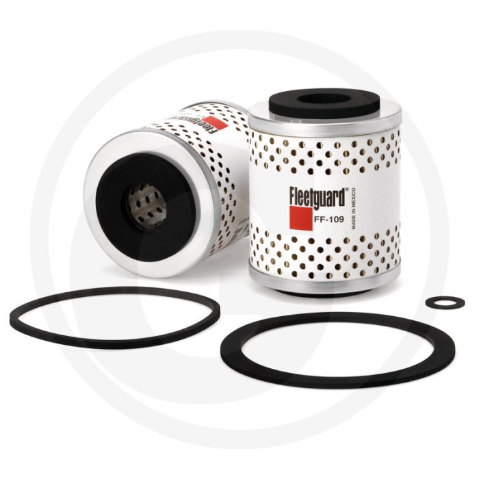 Fleetguard Brandstoffilter FF109 - Ø 76,45mm, Hoogte 92,46mm
