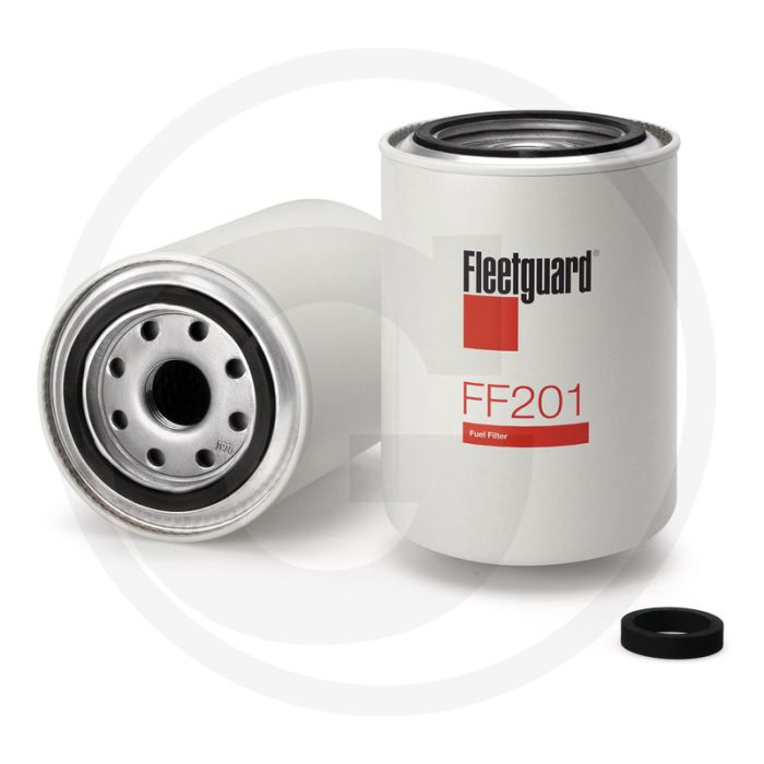 Fleetguard Brandstoffilter - Ø 93,22mm, Hoogte 137,67mm, Draad 15/16"-16 UN-2B