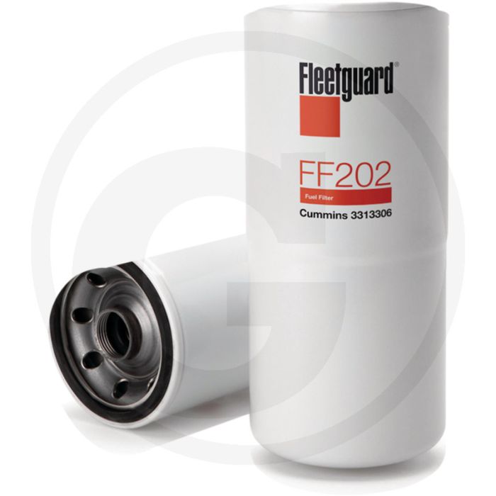 Fleetguard Brandstoffilter FF202, Ø116mm, Hoogte 287mm, Draad 1 1/4"-12 UNS-2B