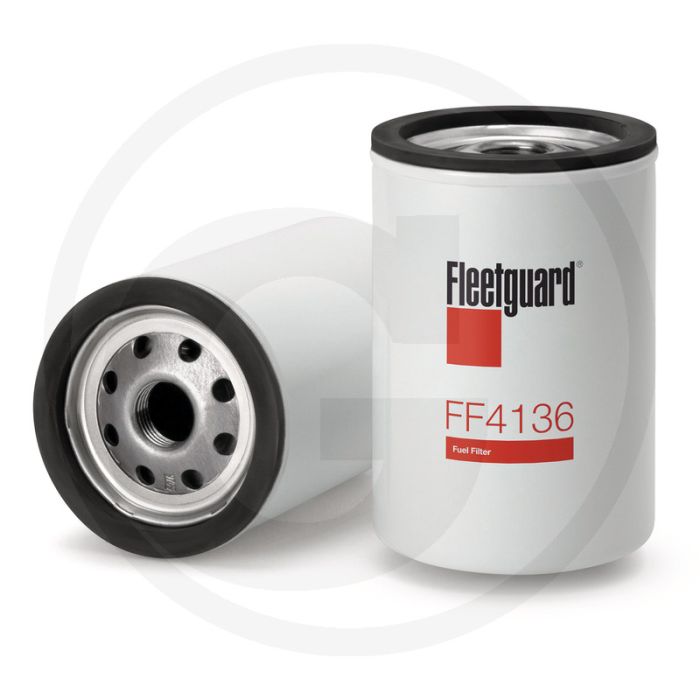 Fleetguard Brandstoffilter FF4136 - 3/4"-16 UNF-2B, Ø 76,45 mm, Hoogte 117,6 mm