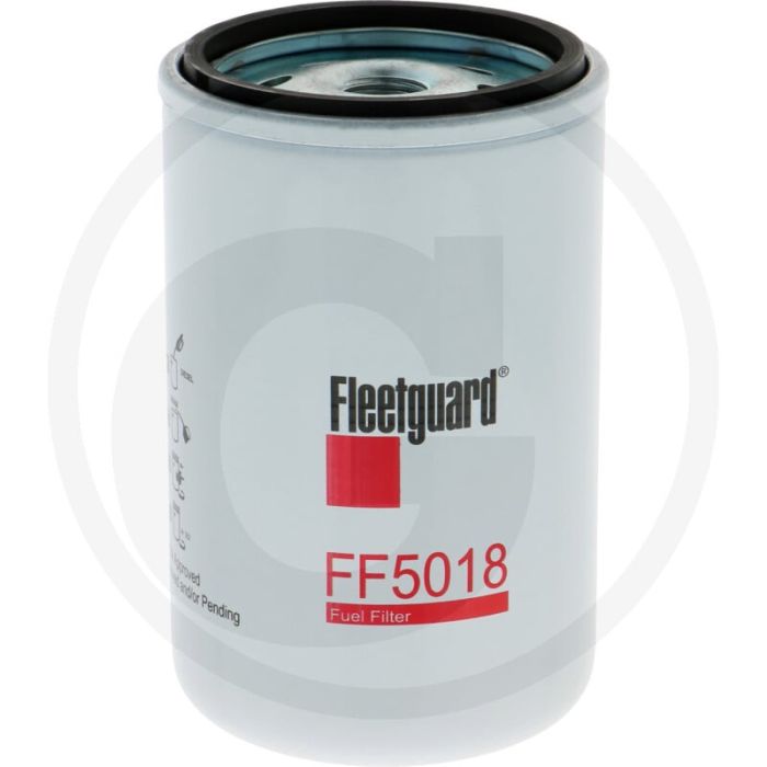 Fleetguard Brandstoffilter FF5018, Ø76,4mm, Hoogte 125,3mm, M16 x 1,5 Draad
