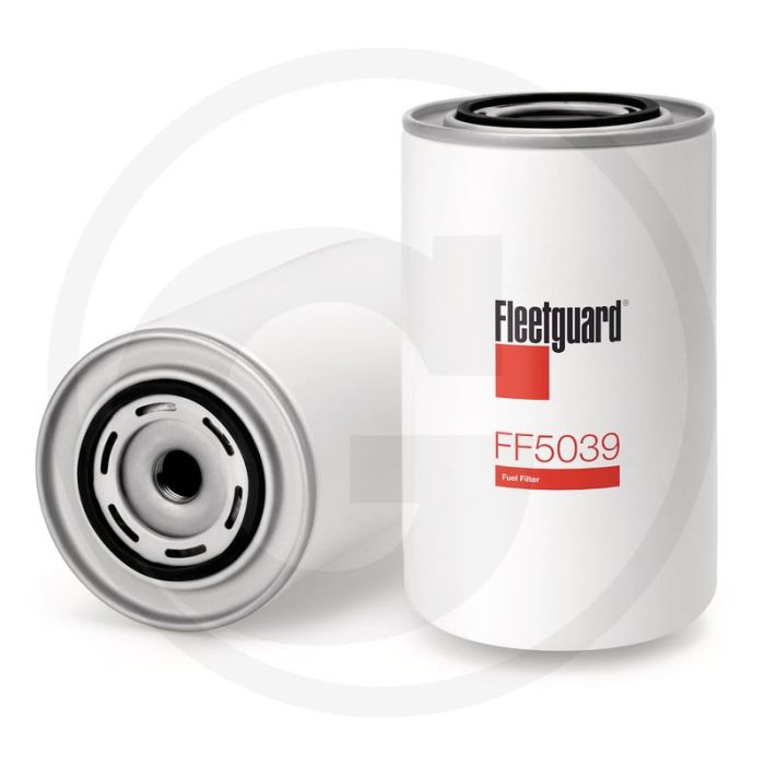 Fleetguard Brandstoffilter FF5039, Ø108mm, Hoogte 185,6mm, 3/4"-16 UNF-2B Draad