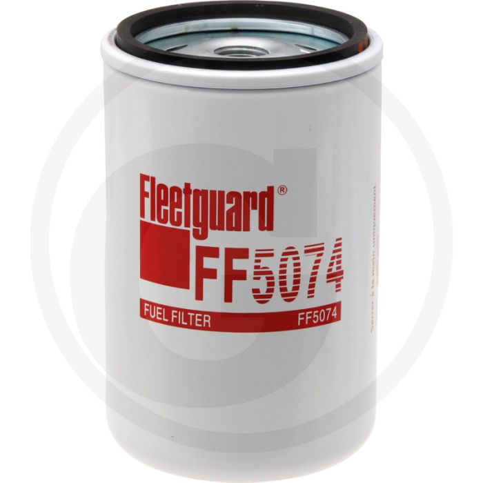 Fleetguard Brandstoffilter FF5074 - Ø 77,5mm, Hoogte 125mm, Draad M16 x 1,5